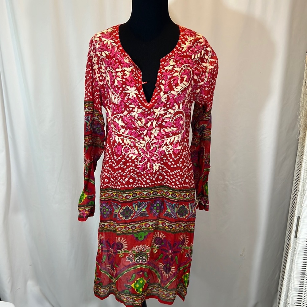 SUNDANCE BOHO TUNIC/DRESS NWT